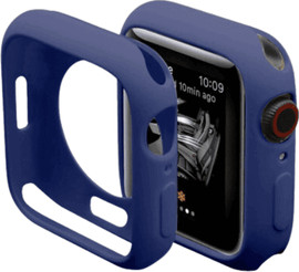 SmartCase כיסוי סיליקון חלקי 41mm אפל ווטש Dark blue