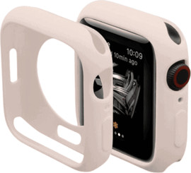 SmartCase כיסוי סיליקון חלקי 41mm אפל ווטש Pink sand