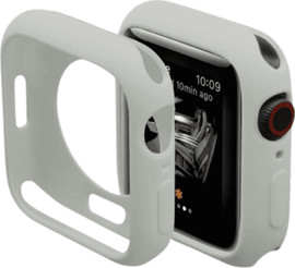 SmartCase כיסוי סיליקון חלקי 44mm אפל ווטש Dark grey