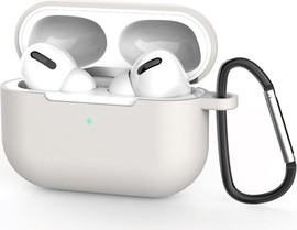 SmartCase כיסוי איירפודס פרו סיליקון חלק איכותי בצבע אפור