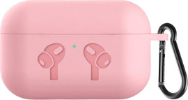 SmartCase כיסוי איירפודס פרו סיליקון איכותי בצבע ורוד