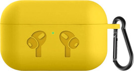 SmartCase כיסוי איירפודס פרו סיליקון איכותי בצבע צהוב