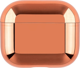SmartCase כיסויי איירפודס 3 פלסטיק בצבע זהב ורדים מטאלי