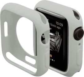 SmartCase כיסוי סיליקון חלקי 42mm אפל ווטש Dark grey