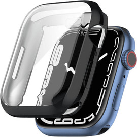 SmartCase כיסוי היקפי מלא סיליקון לשעון אפל ווטש 38mm שחור