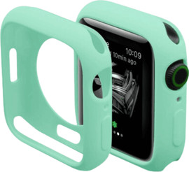 SmartCase כיסוי סיליקון חלקי 38mm אפל ווטש Mint green