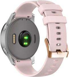 SmartCase רצועת סיליקון ורוד עם אבזם Quick Release 18mm Rose Gold