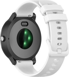 SmartCase רצועת סיליקון לבן עם אבזם Quick Release 18mm