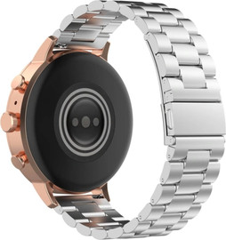 SmartCase רצועת ברזל חוליות Three Bead Quick Release 18mm - Silver