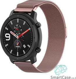 SmartCase רצועת ברזל מגנט Milanese Quick Release 18mm Pink