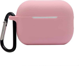SmartCase כיסוי איירפודס פרו 2 סיליקון עם אבזם בצבע ורוד