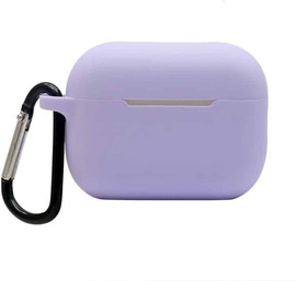 SmartCase כיסוי איירפודס פרו 2 סיליקון עם אבזם בצבע סגול