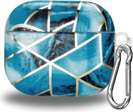 SmartCase כיסויי איירפודס פרו 2 קשיח עם שאקל Dark Blue