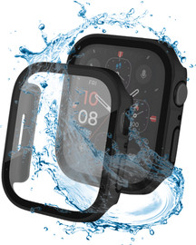 SmartCase כיסוי מגן לשעון אפל ווטש 10 46mm נגד מים IP68 מרובע שחור
