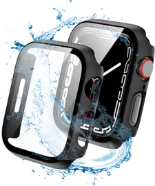 SmartCase כיסוי מגן לשעון אפל ווטש 10 42mm נגד מים IP68 שחור