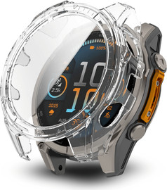 SmartCase כיסוי מגן מסך זכוכית Garmin Fenix 8 43mm שקוף