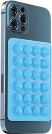 SmartCase מדבקת ואקום לטלפון מסיליקון לצילום ללא ידיים תכלת