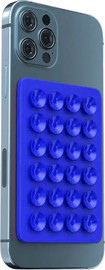 SmartCase מדבקת ואקום לטלפון מסיליקון לצילום ללא ידיים כחול