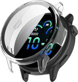 SmartCase כיסוי היקפי מלא זכוכית שקוף Garmin Vivo Active 6