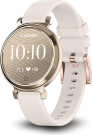SmartCase רצועת סיליקון לשעון Garmin Lily 2 צבע Starlight אבזם Rose Gold