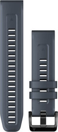 GARMIN רצועת סיליקון מקורית לשעוני גרמין QuickFit 22MM Granite Blue