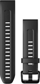 GARMIN רצועת סיליקון מקורית לשעוני גרמין QuickFit 20MM Black