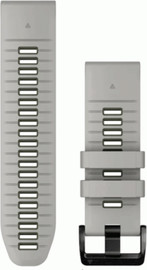 GARMIN רצועת סיליקון מקורית לשעוני גרמין QuickFit 26MM Fog Gray/Moss