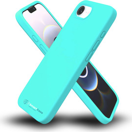 SmartCase מגן לאייפון iPhone 16e סיליקון טורקיז קטיפה