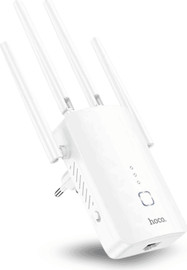 HOCO מגדיל טווח עוצמתי עם 4 אנטנות 300Mbps דגם hoco HI35