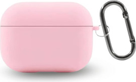 SmartCase כיסוי איירפודס פרו 3 סיליקון עם אבזם בצבע ורוד
