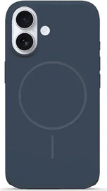 SmartCase כיסוי קטיפה סיליקון לאייפון iPhone 17 Pro Max תומך MagSafe כחול