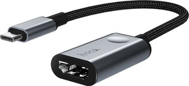 HOCO מתאם Type-C ל-HDMI חיבור למסך באיכות ‎4K‎ דגם Hoco HB21