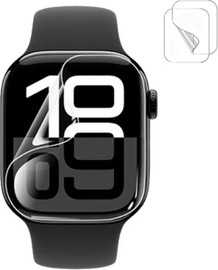 SmartCase סט 2 יחידות מגן מסך TPU ל- Apple Watch 10 46mm שקוף