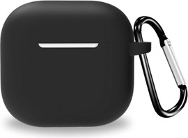 SmartCase כיסויי איירפודס סיליקון איכותי עבור איירפודס 4 שחור