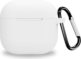 SmartCase כיסויי איירפודס סיליקון איכותי עבור איירפודס 4 לבן
