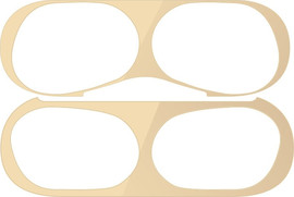 SmartCase מדבקה מטאלית אטימה לאיירפודס נגד אבק ולכלוך Airpods Pro 2 Gold