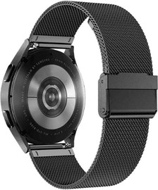 SmartCase רצועת ברזל Milanese Quick Release 22mm עם אבזם שחור