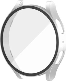 SmartCase כיסוי היקפי מלא לשעון סמסונג גלקסי ווטש 5 44mm כסוף