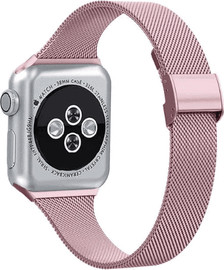 SmartCase רצועה לאפל ווטש 40/41/42mm ברזל צרה עם סוגר Pink