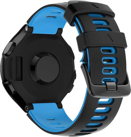 SmartCase רצועת סיליקון לשעון Garmin Forerunner 735XT/630/620/235/230/220 שני צבעים Black Blue