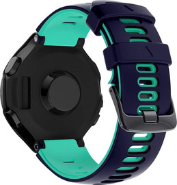 SmartCase רצועת סיליקון לשעון Garmin Forerunner 735XT/630/620/235/230/220 שני צבעים Blue Teal