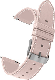 SmartCase רצועה סיליקון Quick Release 22mm דמוי עור Pink