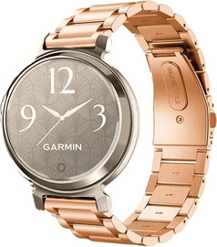 SmartCase רצועת ברזל חוליות לשעון Garmin Lily 2 Rose Gold