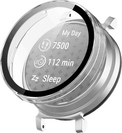 SmartCase כיסוי היקפי מלא זכוכית שקוף Garmin Lily 2