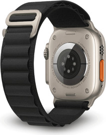 SmartCase רצועה לאפל ווטש Alpine Loop בד 44/45/46/49mm Black