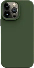 SmartCase כיסוי סיליקון iPhone 12 Pro iPhone 12 מגע קטיפה Dark Green #6