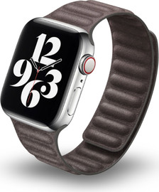 SmartCase רצועה לאפל ווטש 44/45/46/49mm בד FineWoven סגירה מגנטית Light Brown WA10