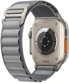 SmartCase רצועה לאפל ווטש Alpine Loop בד 44/45/46/49mm Grey