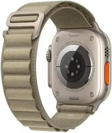 SmartCase רצועה לאפל ווטש Alpine Loop בד 44/45/46/49mm Olive Green