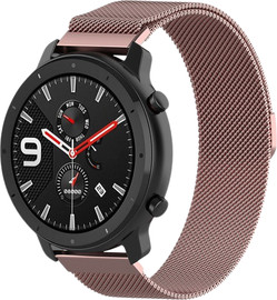 SmartCase רצועת ברזל מגנט Milanese Quick Release 22mm ורוד